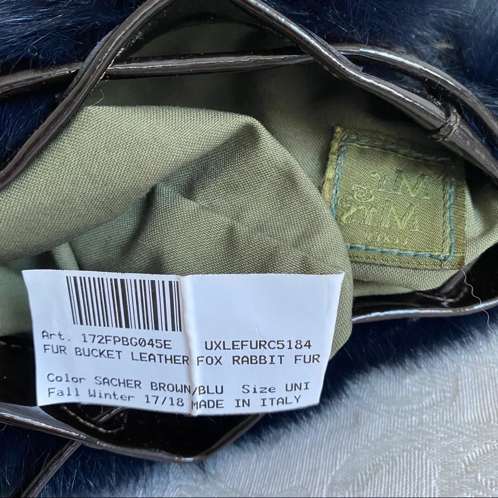 Mr and Mrs Italy fox fur Backpack
